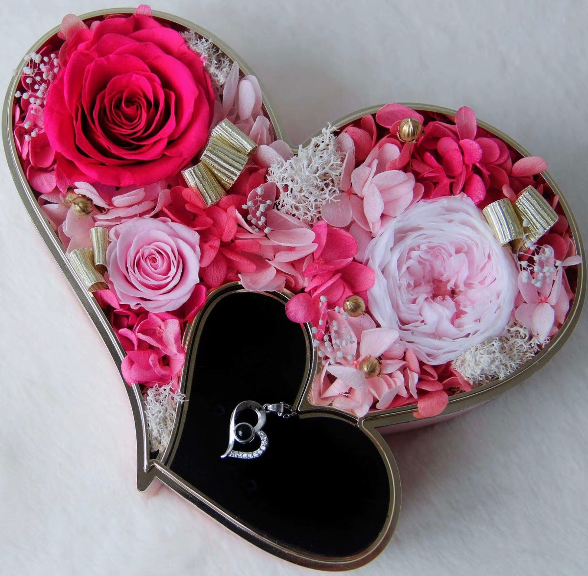 Heart Eternal Rose Gift Box – PINK