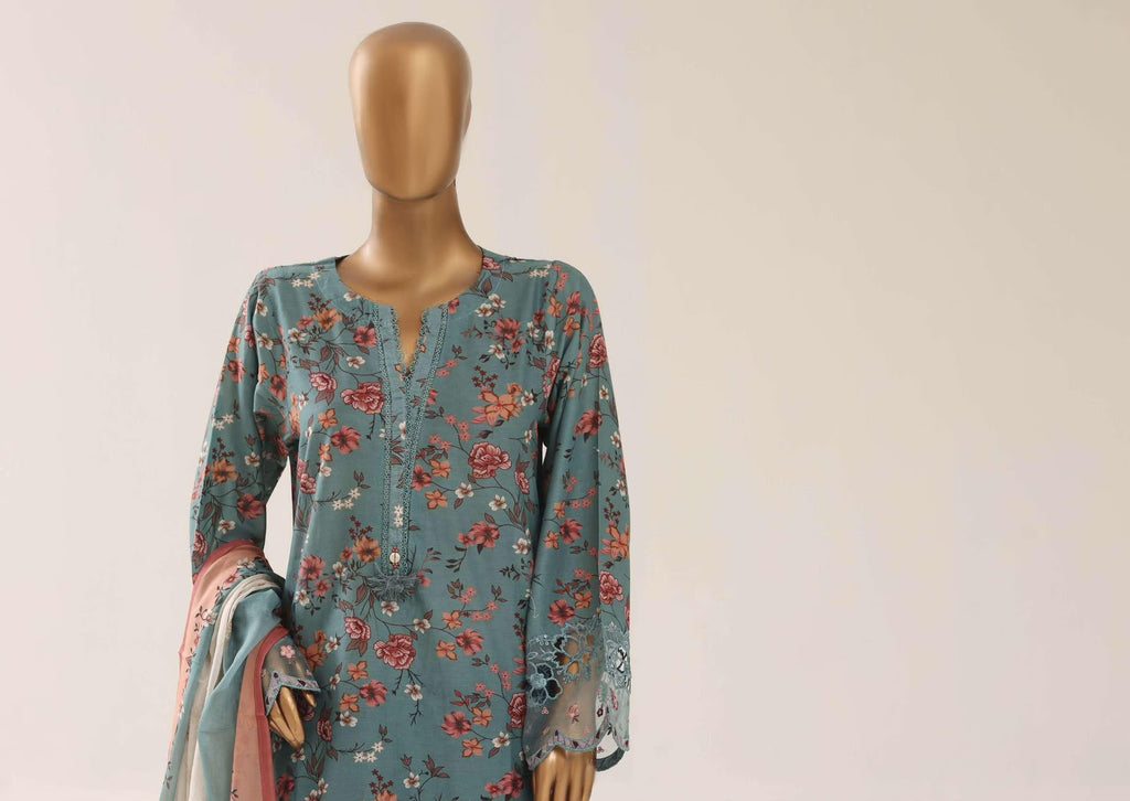 SADABAHAR | Festive Embroidered Lawn 3-Piece Stitched Suit – VSLG04
