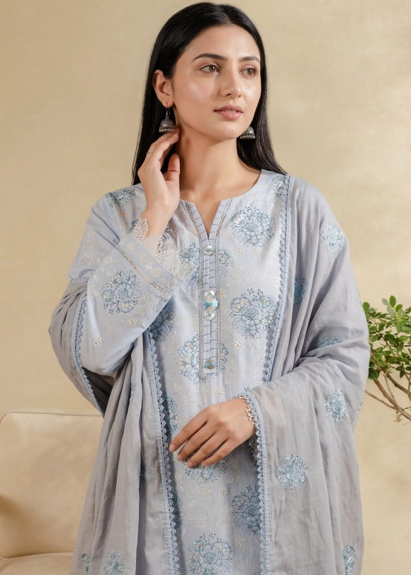 ALISH – Stitched Premium Embroidered Lawn Collection/PAK