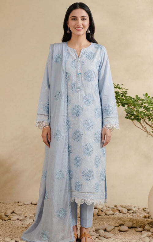 ALISH – Stitched Premium Embroidered Lawn Collection/PAK